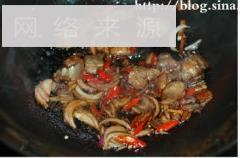 干锅茶树菇的做法步骤5