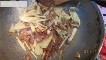 土豆丝炒肉片的做法步骤3