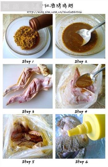 地中海果香红酒烤鸡翅的做法步骤1