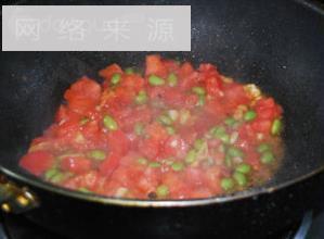 西红柿炒西葫芦丁的做法步骤4