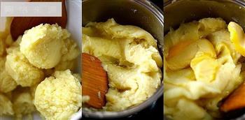 芝士焗薯泥佐奶油白酱的做法步骤2