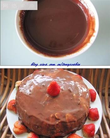 奶油巧克力可可蛋糕的做法步骤6