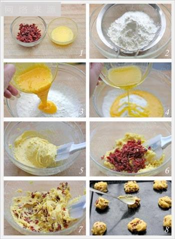 蔓越莓杏仁酥饼的做法步骤1