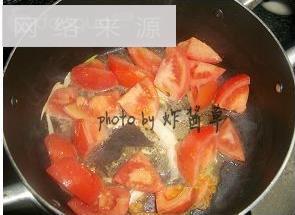 番茄肉丸汤的做法步骤6