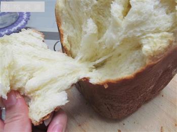 面包机做全蛋牛奶土司的做法步骤10