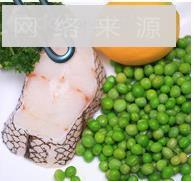 豌豆银鳕鱼的做法步骤1