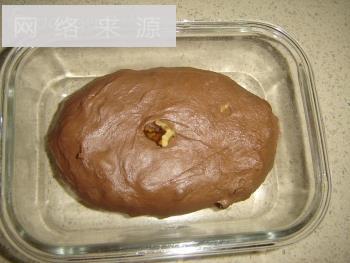 巧克力果干面包的做法步骤5