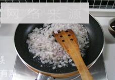 辣白菜炒饭的做法步骤4