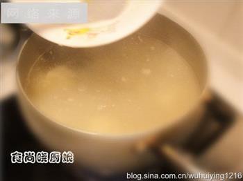 翡翠白玉汤的做法步骤2