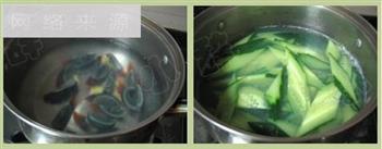 黄瓜皮蛋汤的做法步骤3