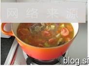 牛尾蔬菜汤的做法图解6