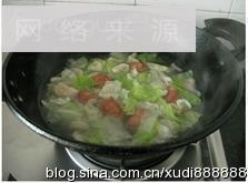 卷心菜蘑菇汤的做法步骤5