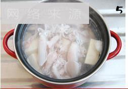 海兔豆腐汤的做法图解5