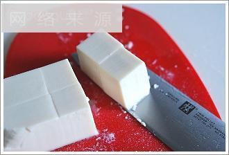 日式柴香小豆腐的做法步骤2