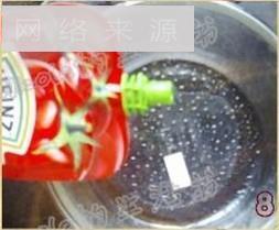 微波番茄虾的做法步骤8