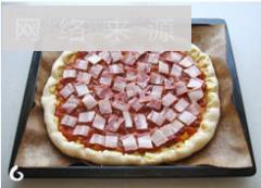 自制芝心披萨的做法图解12