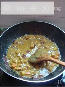 咖喱土豆鸡丁的做法步骤9