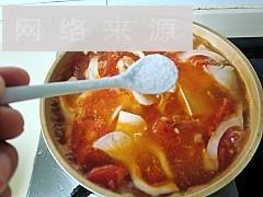 番茄豆腐汤的做法图解9