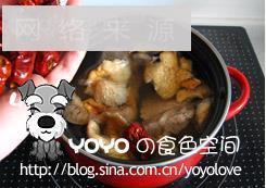 小白菜牛肉蘑菇汤的做法步骤4