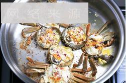 黄油焗螃蟹的做法图解6