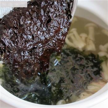 真姬豆腐紫菜汤的做法步骤4
