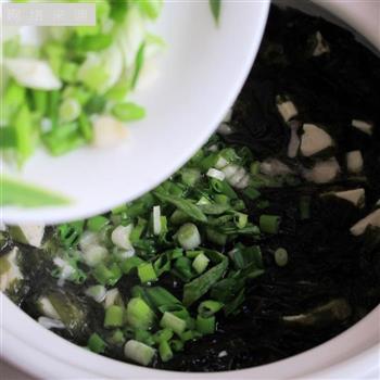 真姬豆腐紫菜汤的做法步骤5