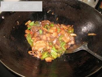 榨菜辣椒炒肉的做法步骤6