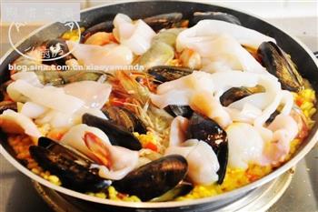 西班牙海鲜饭 Seafood Paella的做法步骤8