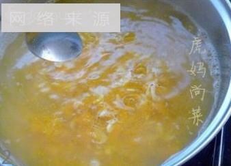 紫菜虾皮南瓜汤的做法步骤2