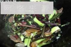 腊肉菜苔的做法图解6