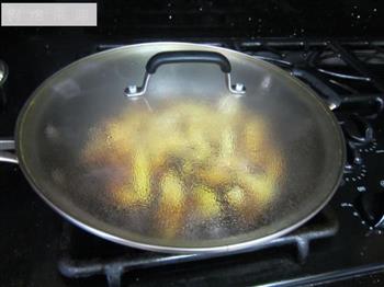 竹笋双菇烧大虾的做法步骤7