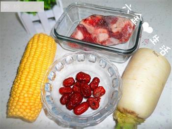 玉米大骨汤的做法步骤1