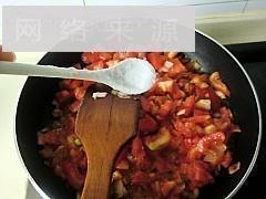 番茄洋葱打卤面的做法图解6