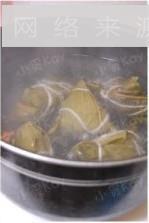 香菇叉烧肉粽的做法步骤10