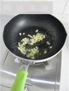 青菜蛋炒饭的做法步骤3