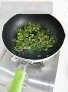 青菜蛋炒饭的做法步骤4