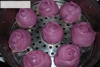 转无极的-豆浆渣玫瑰花馒头的做法步骤10