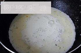 虾仁炒牛奶的做法步骤8