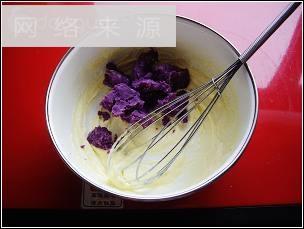 漂亮的紫薯饼干的做法步骤3