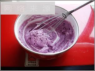 漂亮的紫薯饼干的做法图解4