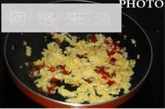 剁椒鸡蛋炒菠菜的做法步骤5