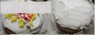 鲜奶水果蛋糕的做法步骤4