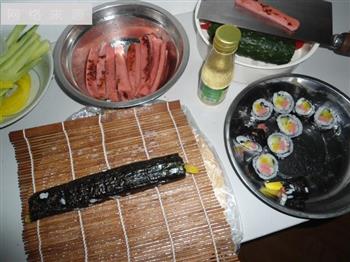 自制寿司的做法步骤4