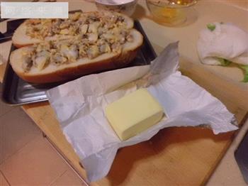 黄油蒜蓉花甲法式面包的做法步骤7