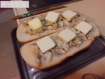 黄油蒜蓉花甲法式面包的做法步骤8