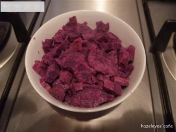 紫薯铜锣烧的做法图解2