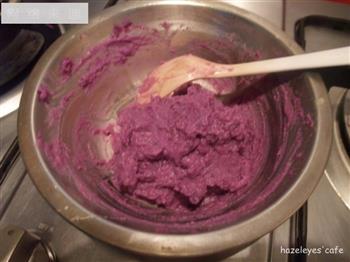 紫薯铜锣烧的做法步骤4