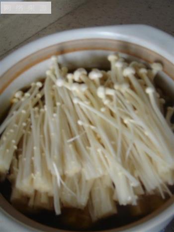 酸菜肥牛金针菇的做法步骤5