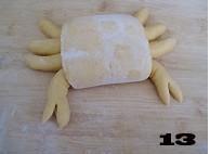 螃蟹南瓜包的做法图解13