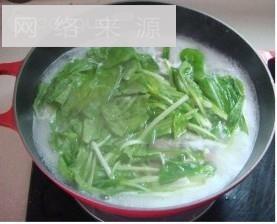 小白菜汆丸子的做法步骤10